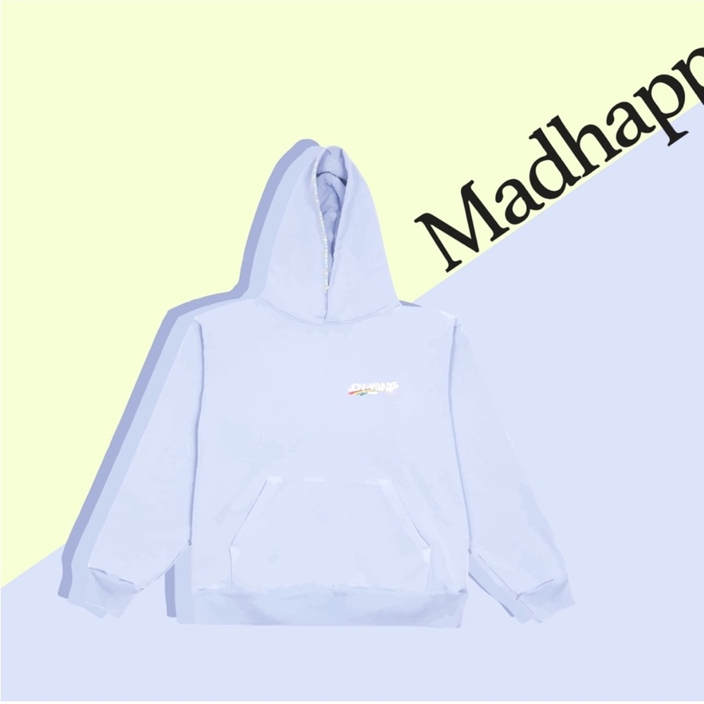 Madhappy x Jon & Vinny’s hoodie in Perwinkle Lilac size Small